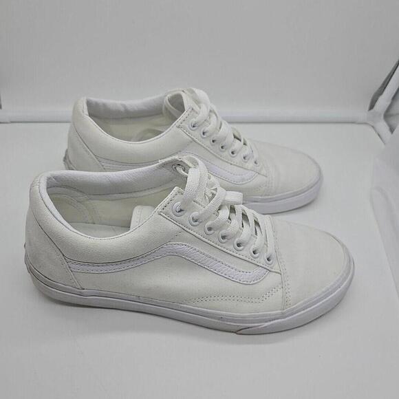 Other - Old Skool Vans Canvas Shoe 8 Men 9.5 Women White